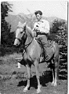 Tom Clark on a horse